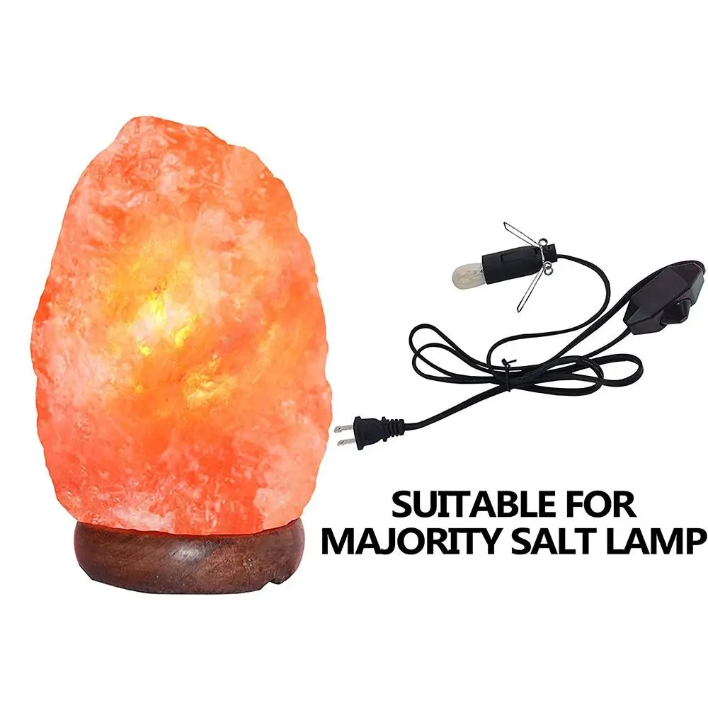 Universal E12 Bulbs Replacement Cords Base Assembly Salt Lamp Holder