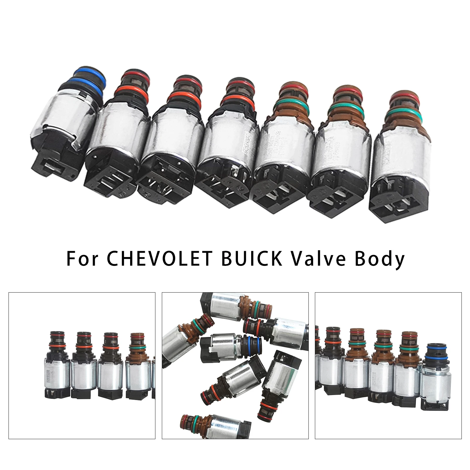 6T40 6T45 6T30 6T50 Gearbox Transmission Solenoids For CHEVOLET BUICK Valve Body Car Accessories
