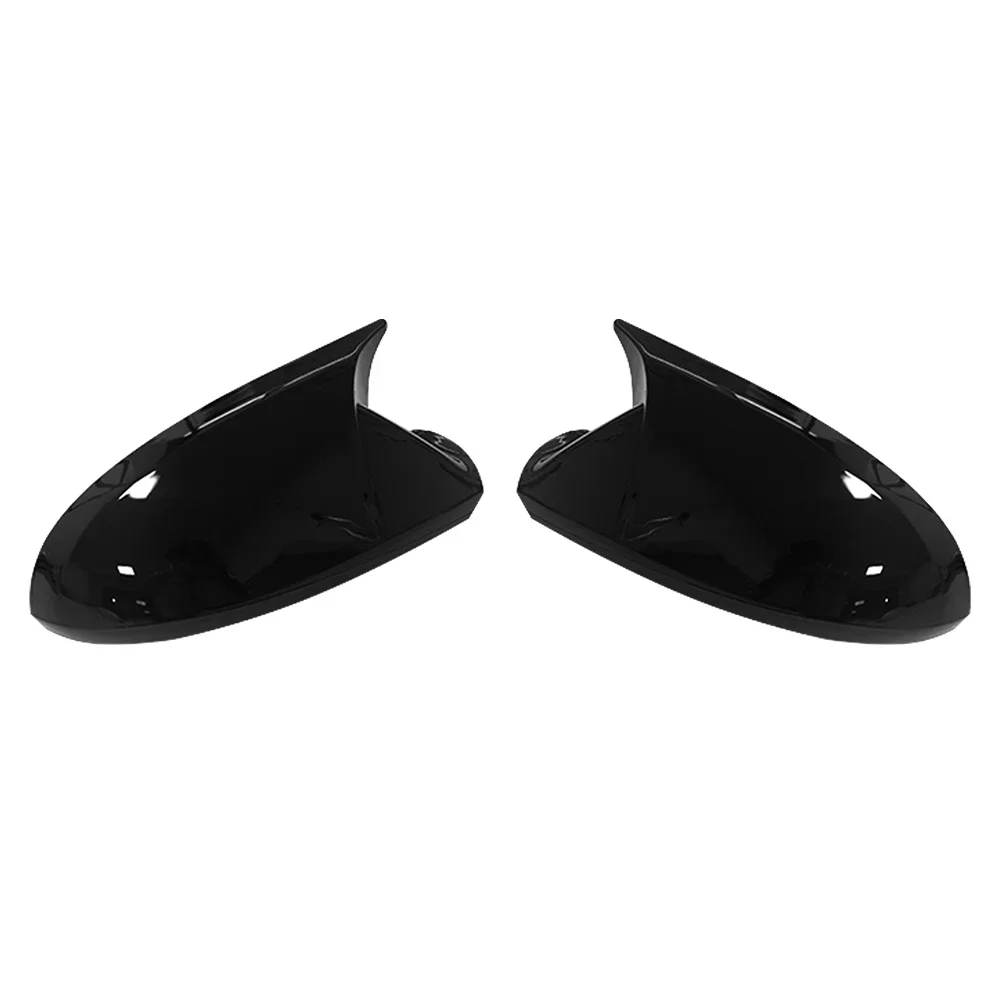 아우디 A6 C7 C7.5 S6 4G RS6 2012-2018용 차선 유지 보조 기능 없는 사이드 미러 커버 윙 캡 외부 도어 리어 뷰 트림 2개