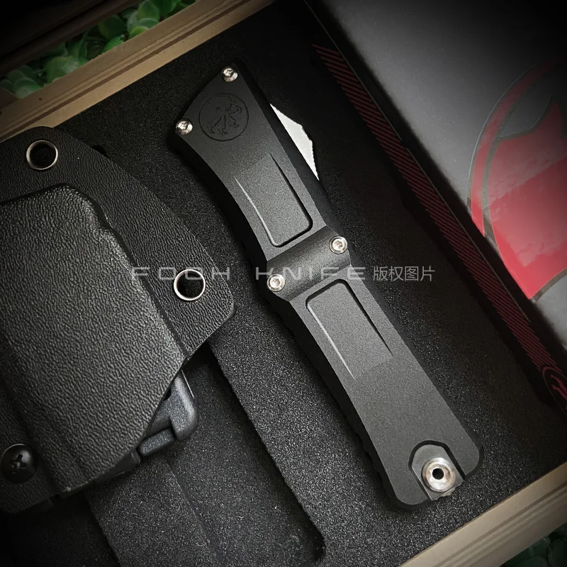FOOHKNIFE VERSION GEN III COMBAT TROODON 3 MICRO Tactical TECH Gear D2 Steel CNC 6061 Aluminum Handle EDC Tools Comb 2