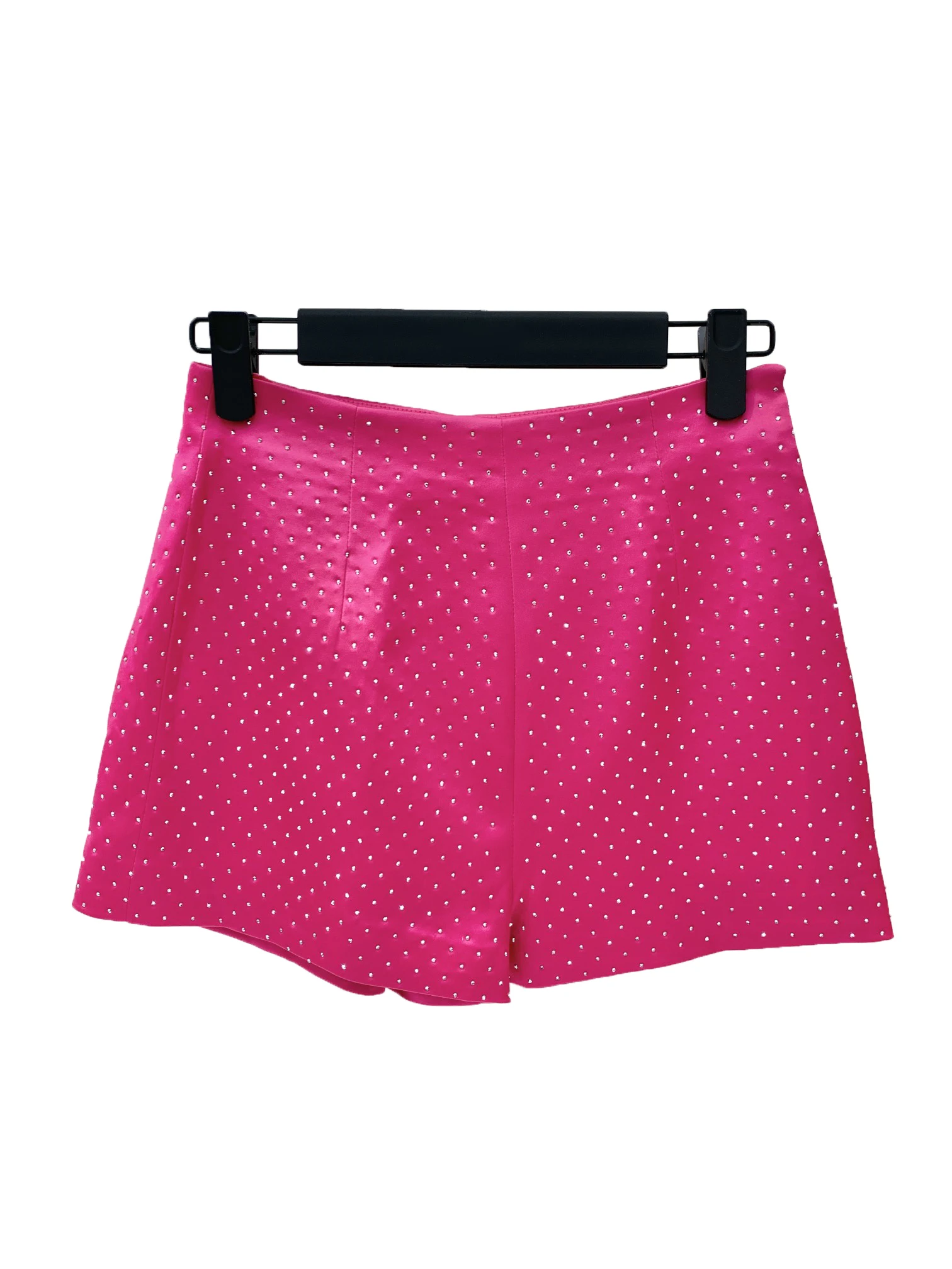

Hot diamond shorts fabric soft and comfortable casual fashion 2024 fall new 1115
