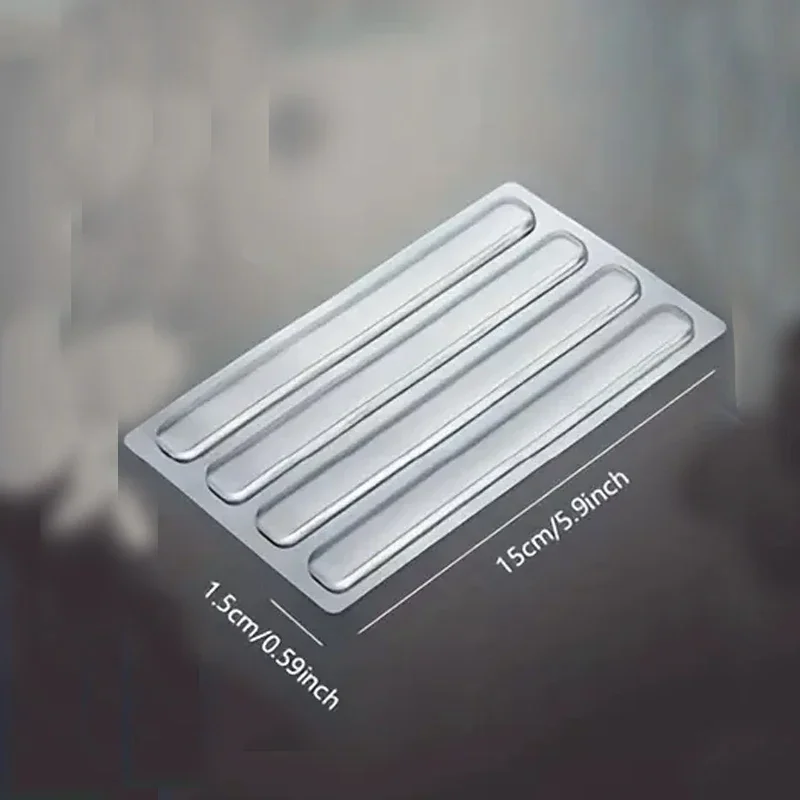 Silicone Self Adhesive er Pads Refrigerator Anti-collision Strip Door Stopper Cabinet Bumpers Transparent Wall Protector Pad