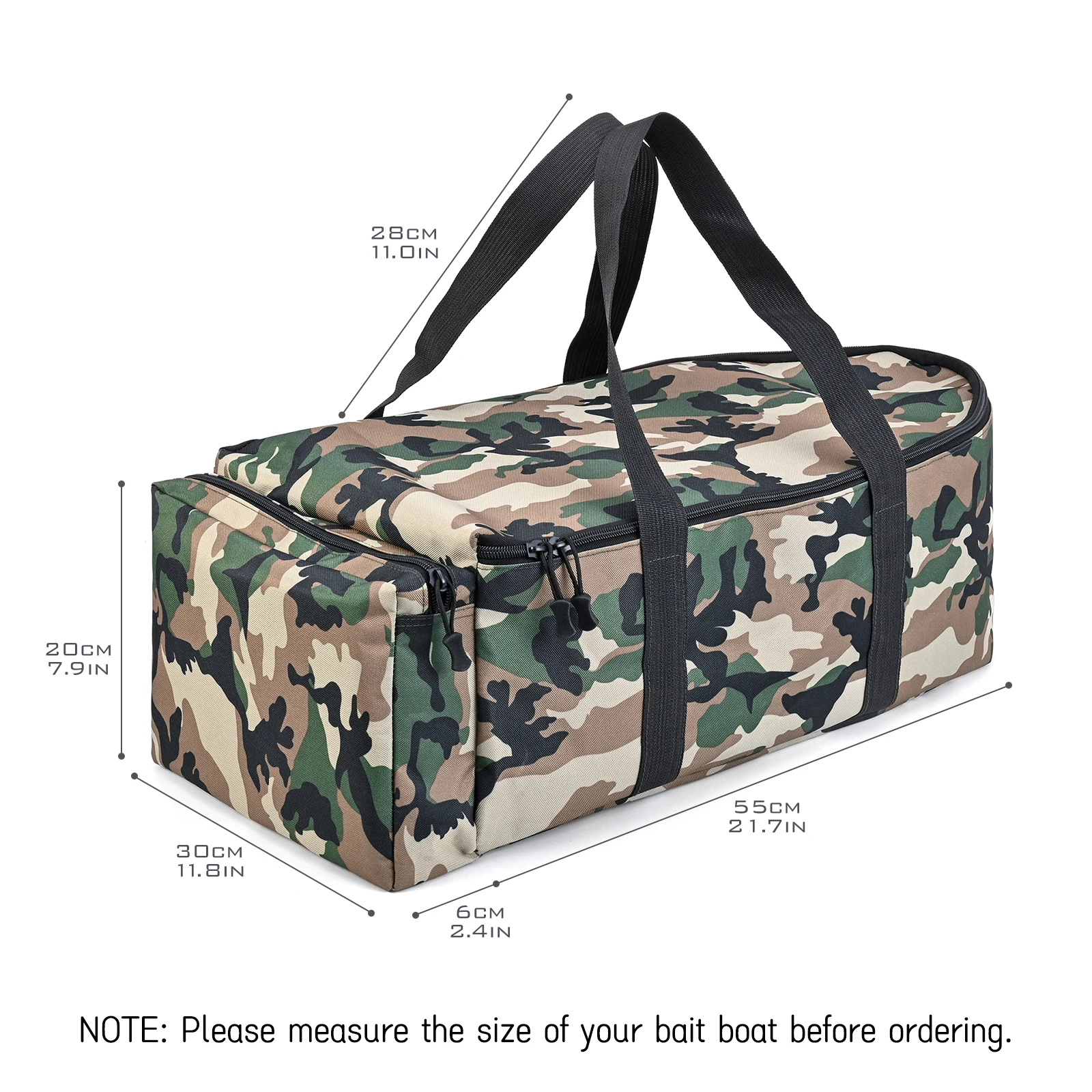 Fishing Bag Carry Bag for Bait Boat Water Repellent Fishing Boat Storage Bag