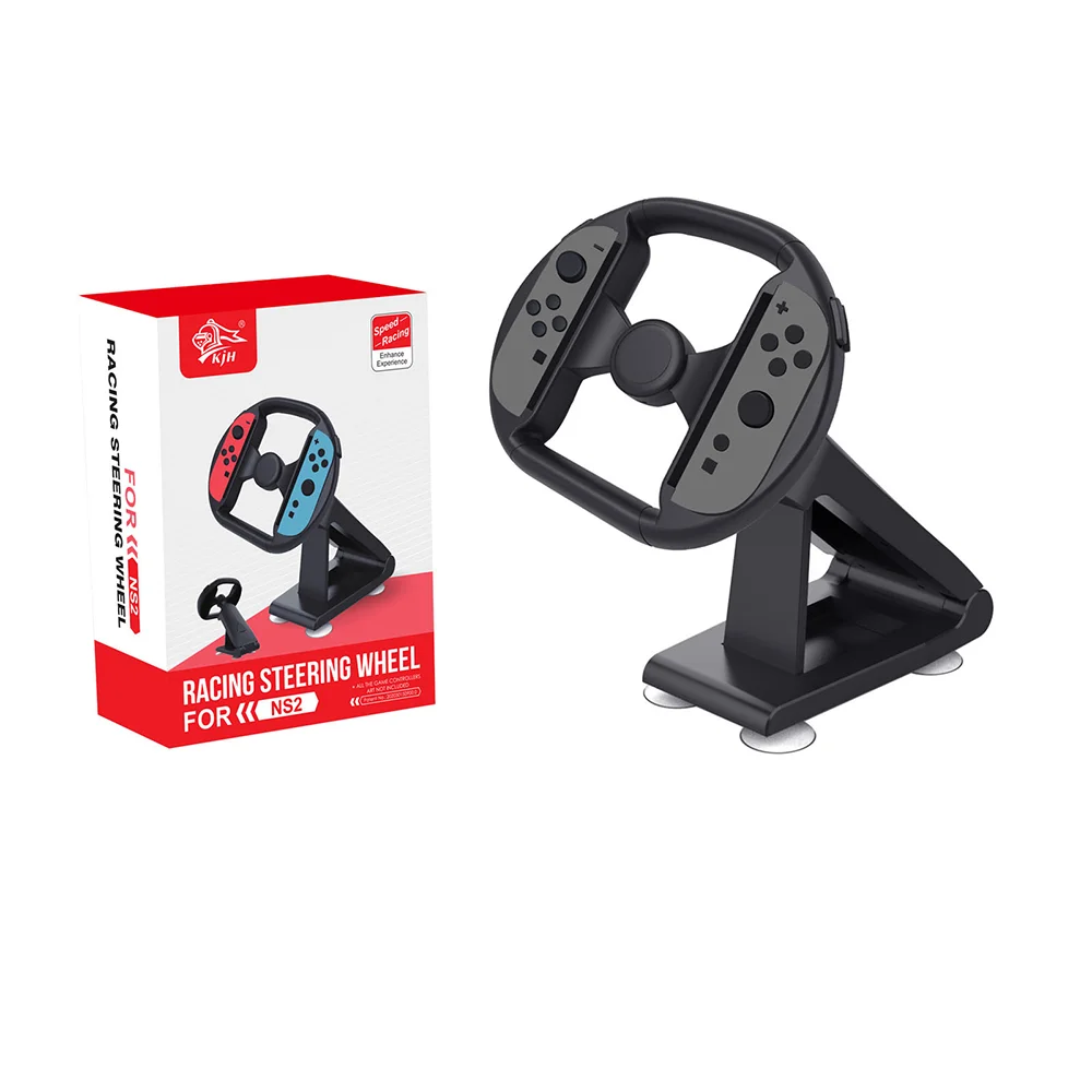 NEW KJH-NS2-002 Racing Steering Wheel for Switch 2 Gamepad Joypad