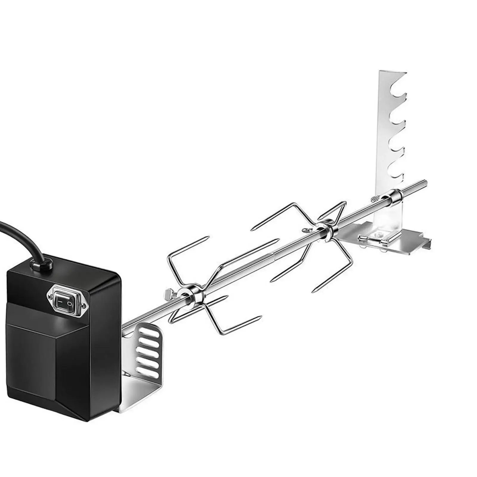 

Barbecue Rack Adjustable Automatic Grill Kit for Backyard Travel Hiking