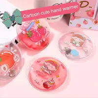 Instant Heat Hand Warmer Convenient Cartoon Gel Liquid Heat Pack Pocket Reusable Lightweight Gel Hand Warmer for Outdoor 2