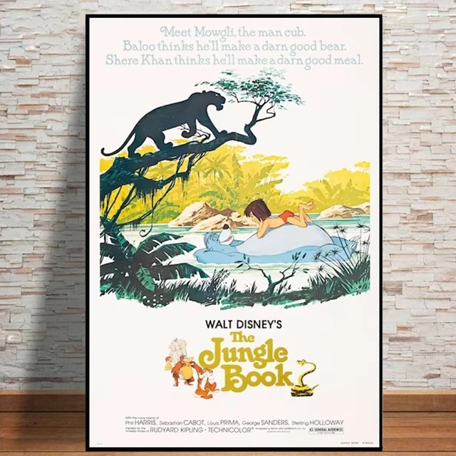 The Jungle Book 1967 Movie Poster