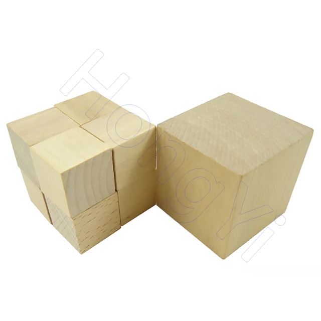 木製の正方形の未完成の木のブロック,DIY,0.8cm〜6cm,無垢材の 木製の正方形の未完成の木のブロック,DIY,0.8cm〜6cm,無垢材の