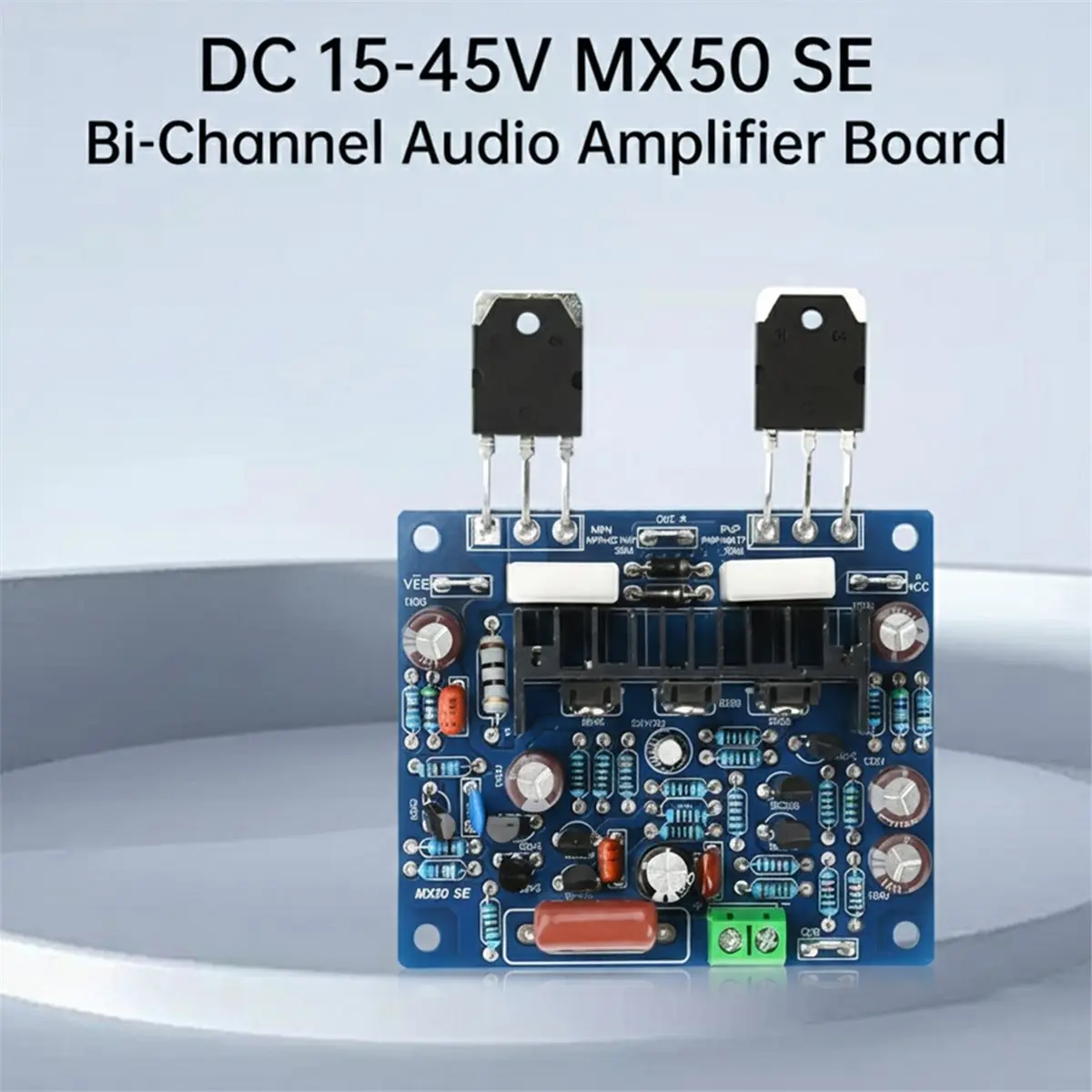 (A23G) DC 15-45V MX50 SE 디지털 오디오 앰프 보드 100W HiFi 스테레오 앰프 고출력 앰프 보드 AMP 보드