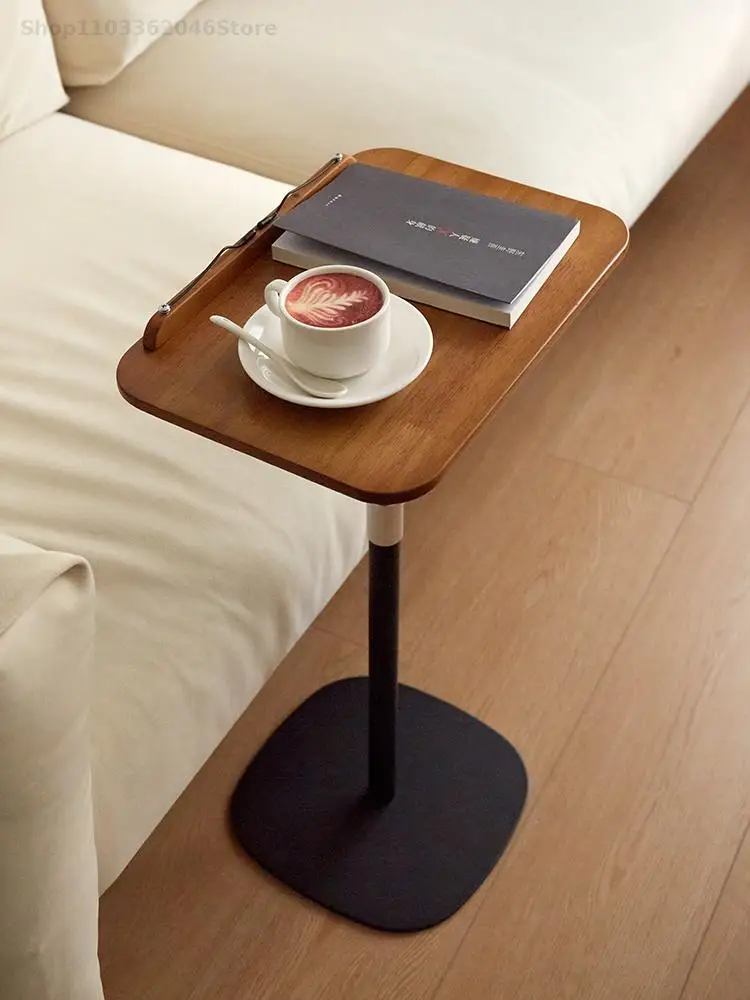 Sofa Side Table Nordic Living Room Simple Lifting Coffee Table Bedside Small Removable Multifunctional Solid Wood Small