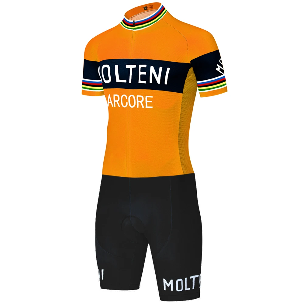 2020 команда MOLTENI кожаный костюм велосипедный комбинезон для триатлона мужской 20D