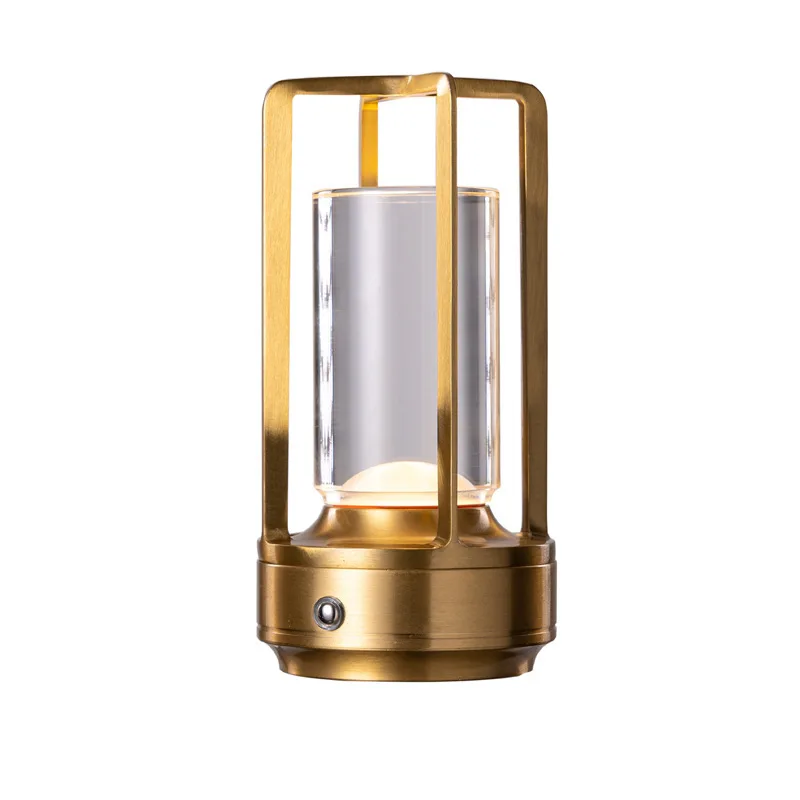Led Cordless Table Lamp Industrial Style Desk Lamps Outdoor Camping Atmosphere Light Restaurant Creative Beside Night Lights 3