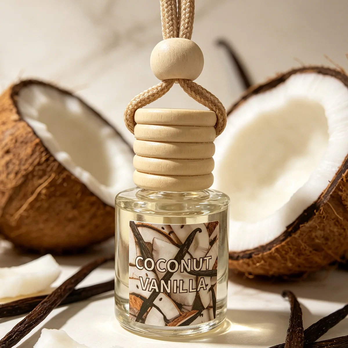 Botanical Essential Oil Car Air Freshener - 8ml, Long-Lasting Fragrance with Multi-Functional Use