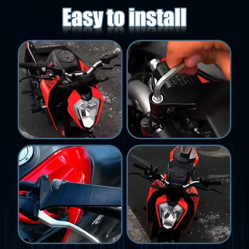 YAMAHA MT 07 MT07 MT 09 MT09 SP 10 MT10 SP Motorcycle Mirrors Stealth Winglets Mirror Kits Adjustable Mirrors Motorcycle motorcycle mirror motorcycle mirrors