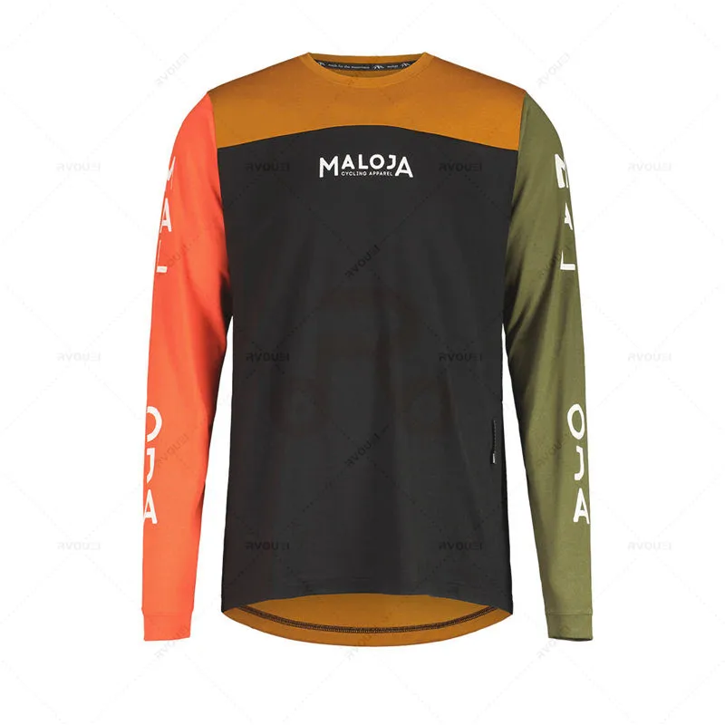 Malojaing Moto Bike Bike Jersey Mtb 2022 Nuova Manica Lunga Ciclismo Enduro Downhill T-Shirt Bmx Motocross Mx Mountain Bike Abbigliamento