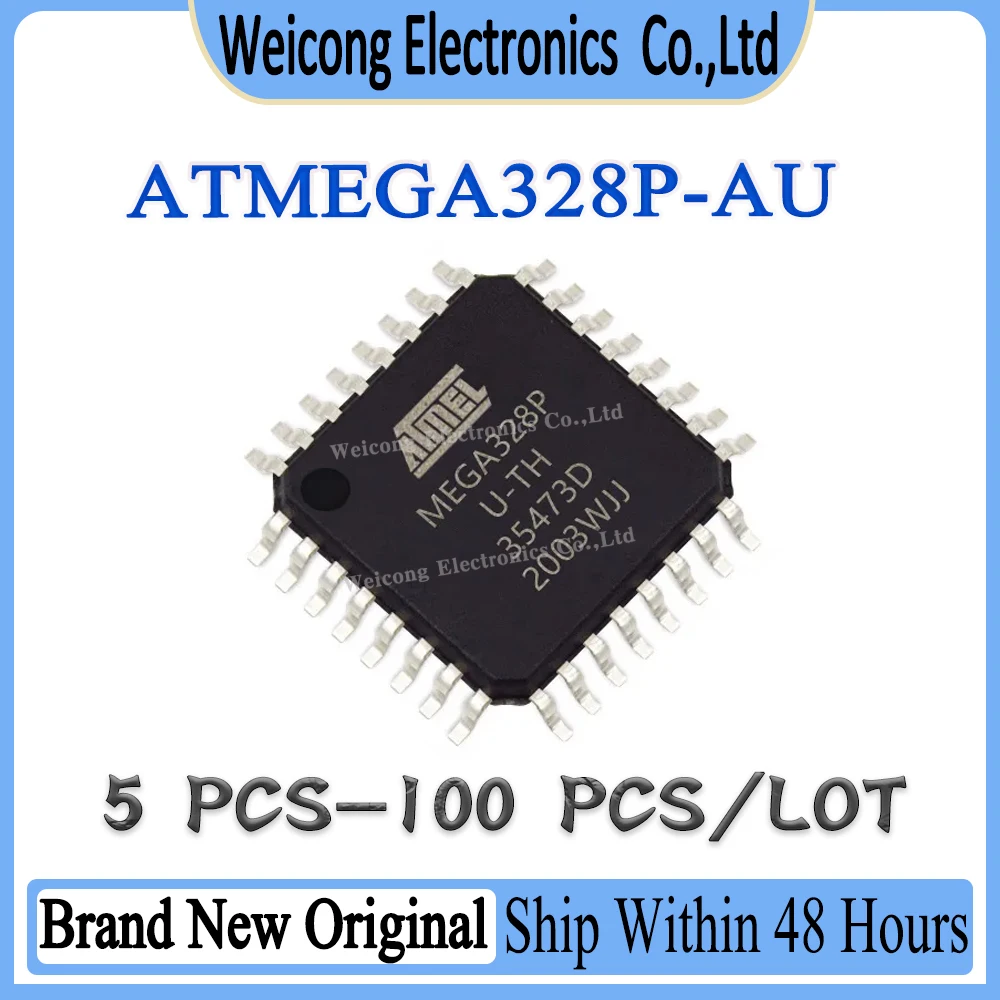 

New Original ATMEGA328 ATMEGA328P ATMEGA328P-AU ATMEGA32 ATMEGA IC MCU Chip TQFP-32
