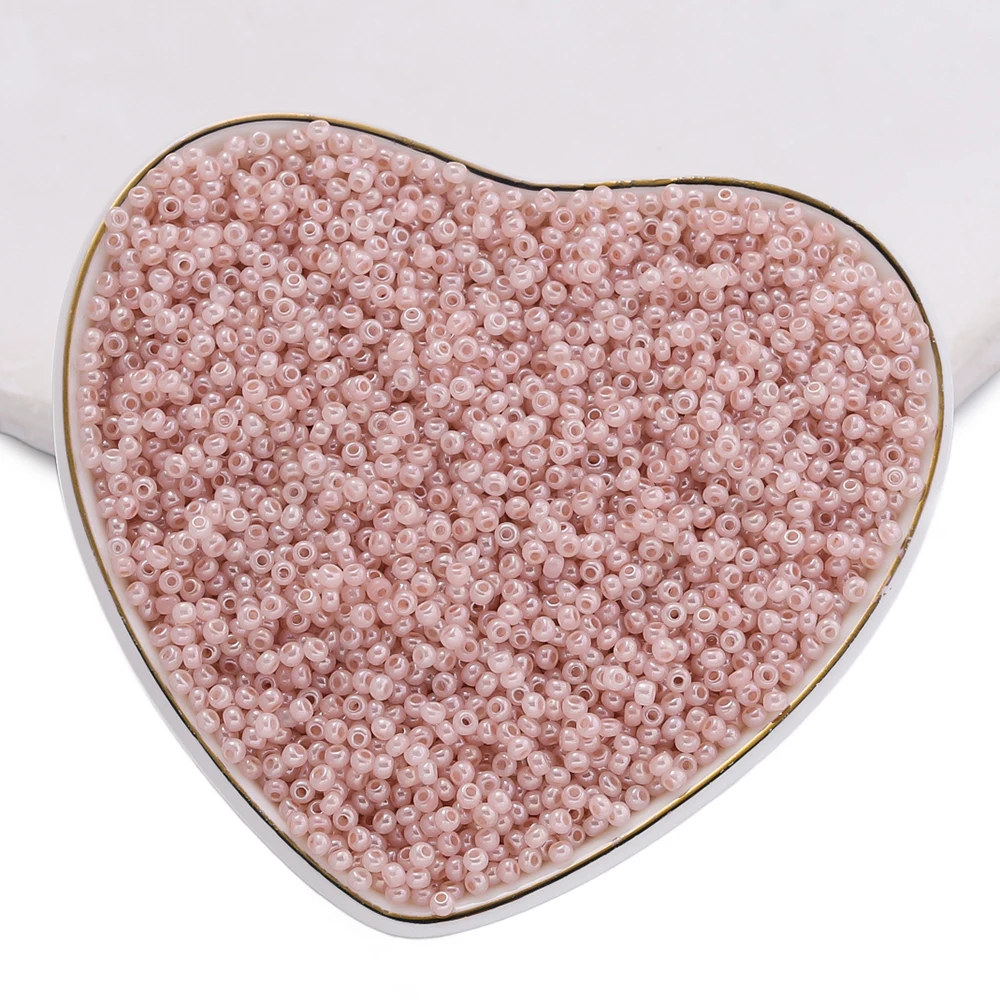 Vibrant 2mm Glass Seed Beads for DIY Jewelry and Crafting - 1000pcs Collection