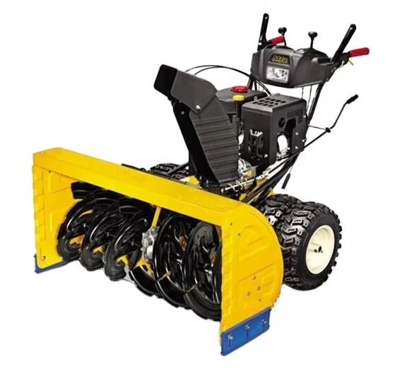 

3-in-1 Dual Tire Snow Thrower Special Tires for Snow Good Anti-skid Effect Hand-pull Start Battery Start Dual Mode
