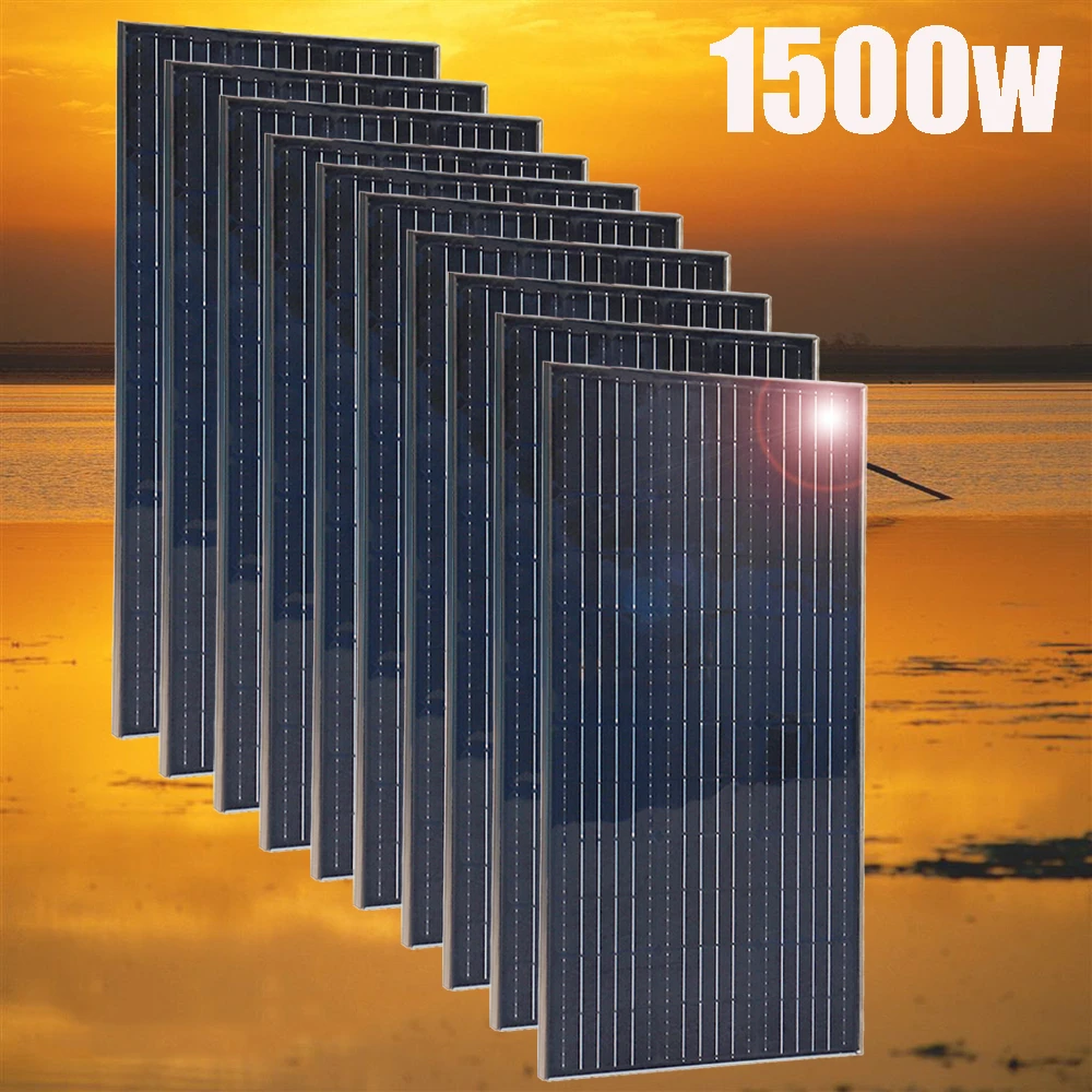 Home Solar Panel 1000w Battery Panel Photovoltaic 1000 W