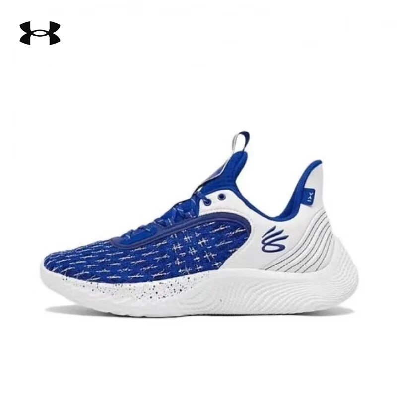 thumbnail image 1 of Zapatillas de baloncesto prácticas, de corte bajo, antideslizantes y resistentes al desgaste de Under Armour Curry 9, 1 of 5