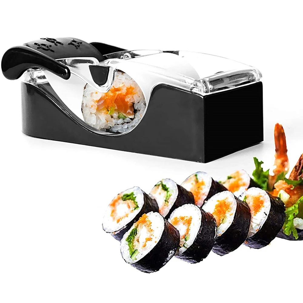 

Japanese Sushi Roll Maker Rice Ball Mold Non-stick Vegetable Meat Rolling Tool DIY Sushi Making Machine Kitchen Accessories