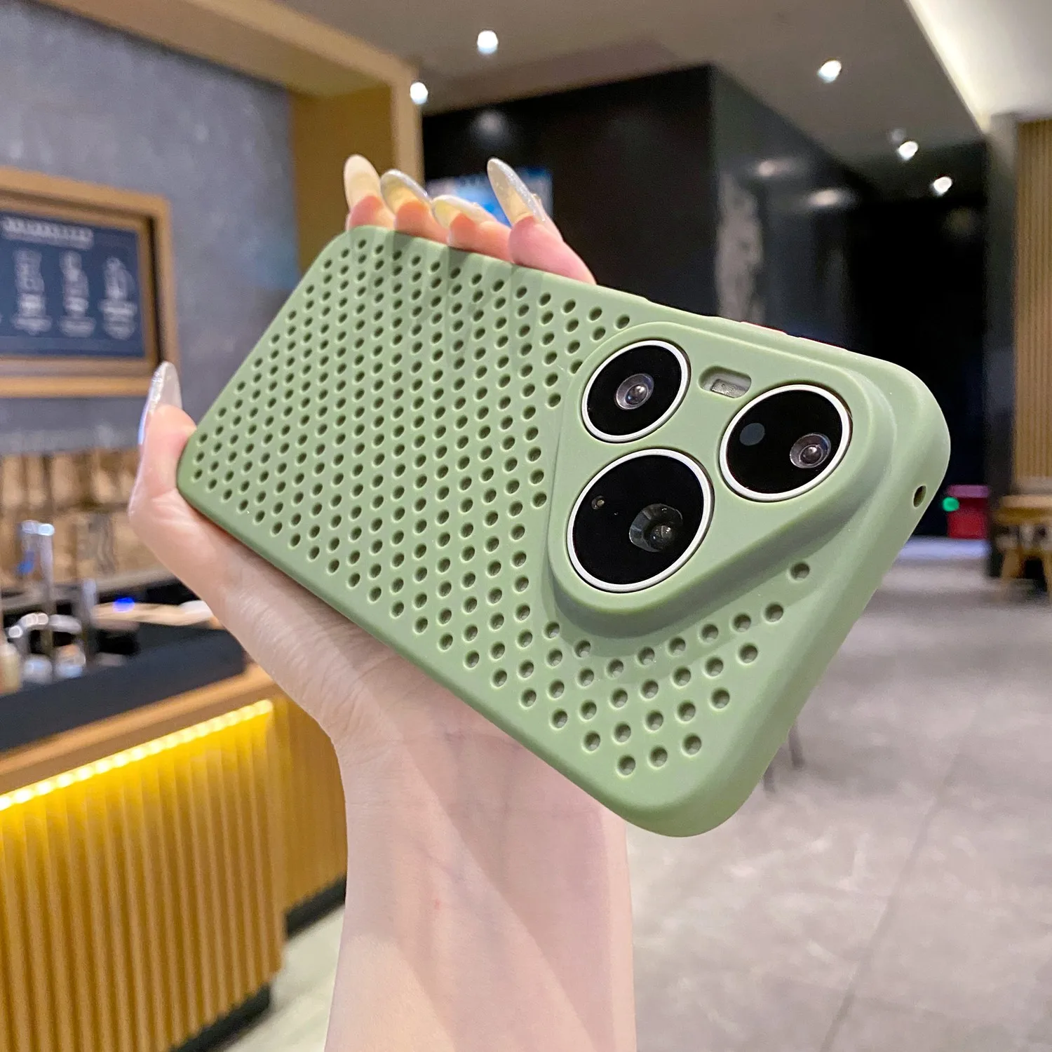 Cooling Breathable Ultra-Thin Soft TPU Shockproof Matte Phone Case