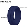 WarBLade 8MM Silicone Rings V-groove Hypoallergenic Flexible Sports Men Wedding Rubber Bands Food Grade FDA Silicone Finger Ring 4