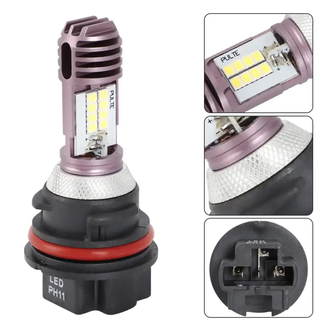 ATV Super White High/Low Beam Led Headlight Halogen Bulb For