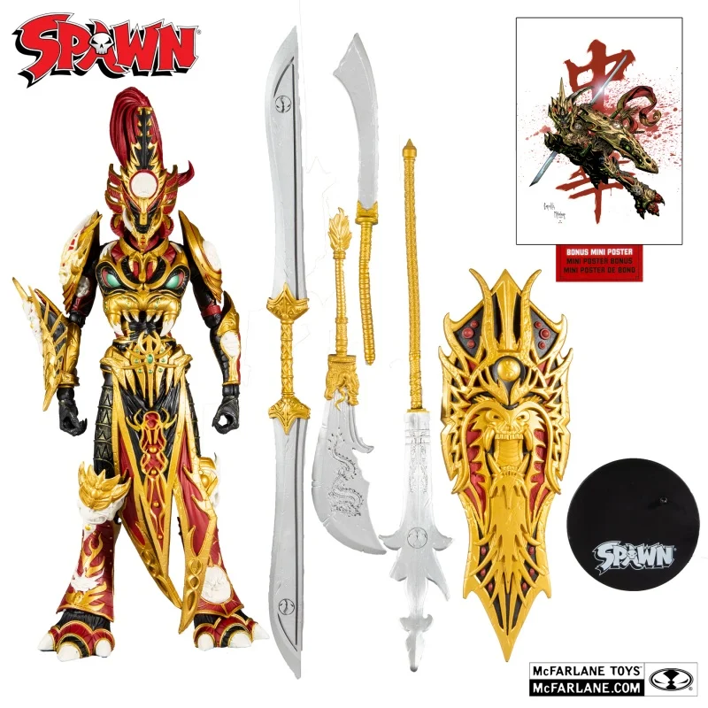 

Игрушки Mcfarlane Spawn мандолин Делюкс и Красный Dc многосторонняя 7-дюймовая экшн-фигурка Коллекционная серия модели коллекционные игрушки подарок
