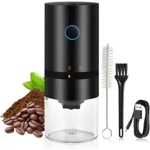 Portable Coffee Grinder With Ceramic Grinding Core - Type-c Usb Charging -  Professional Electric Grinder For Coffee Beans - Temu