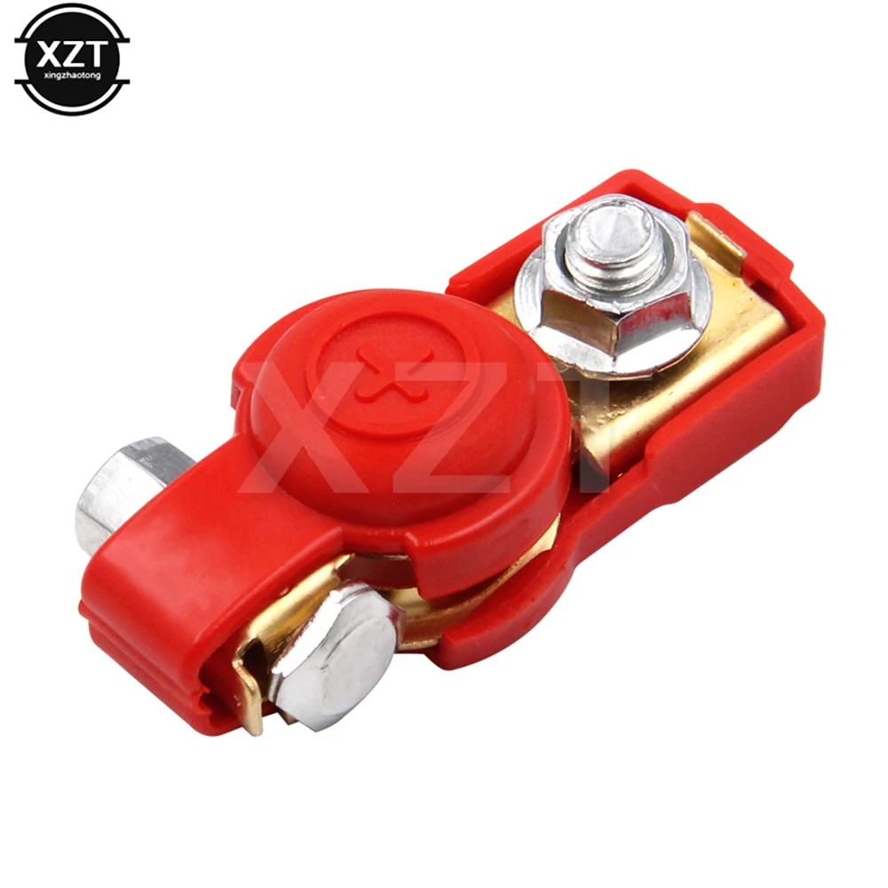 Car Auto Quick Release Battery Terminal Connector Clamps Copper Clamps Copper Caravan Truck Clips For Car