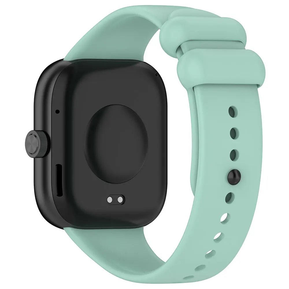 Silicone Watch Strap with Shockproof Protective Case and Screen Protector Cover