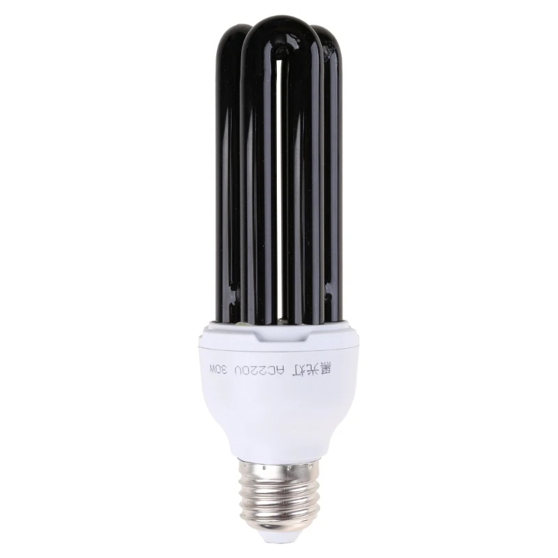 220V 30W E27 Blacklight Light Bulb UV Mosquito Killer Lamp Bulbs