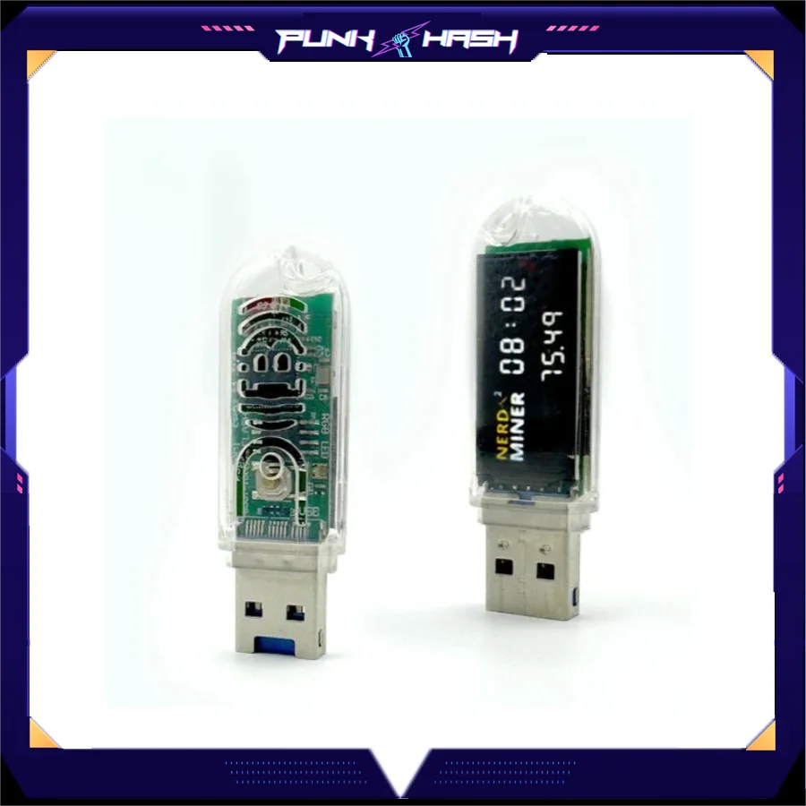비트코인 USB 스틱 채굴기, USB 채굴 허브, 너드 채굴기 V2 T-동글 S3 BTC 암호화 채굴기, 74KH/S * 10 엄지  채굴기, 60W 10 포트, 10 개 - AliExpress