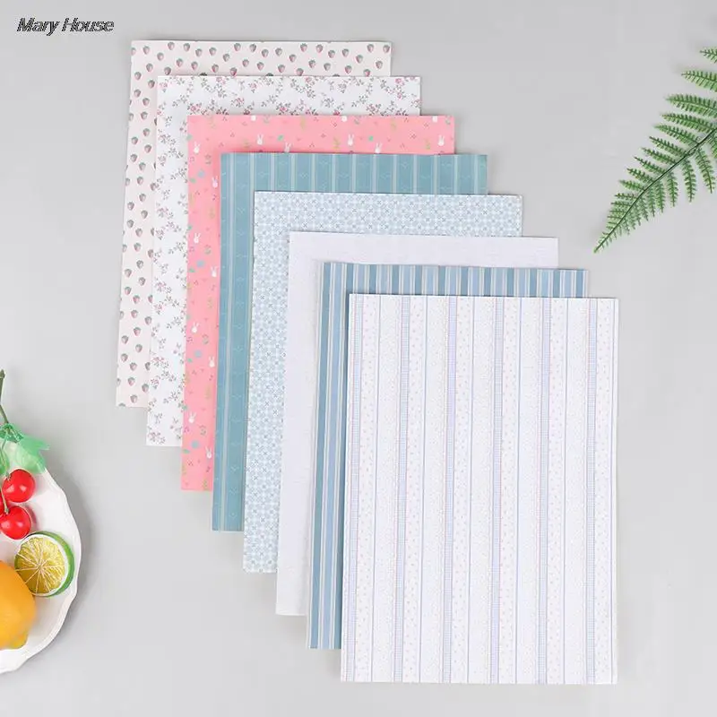 

29*21 см 1:12 кукольный домик «сделай сам», миниатюрный кукольный домик, кухня, ванная комната, гостиная, пол, настенная бумага, аксессуары для украшения кукольного домика