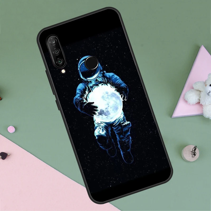 Astronaut Space Moon Phone Case