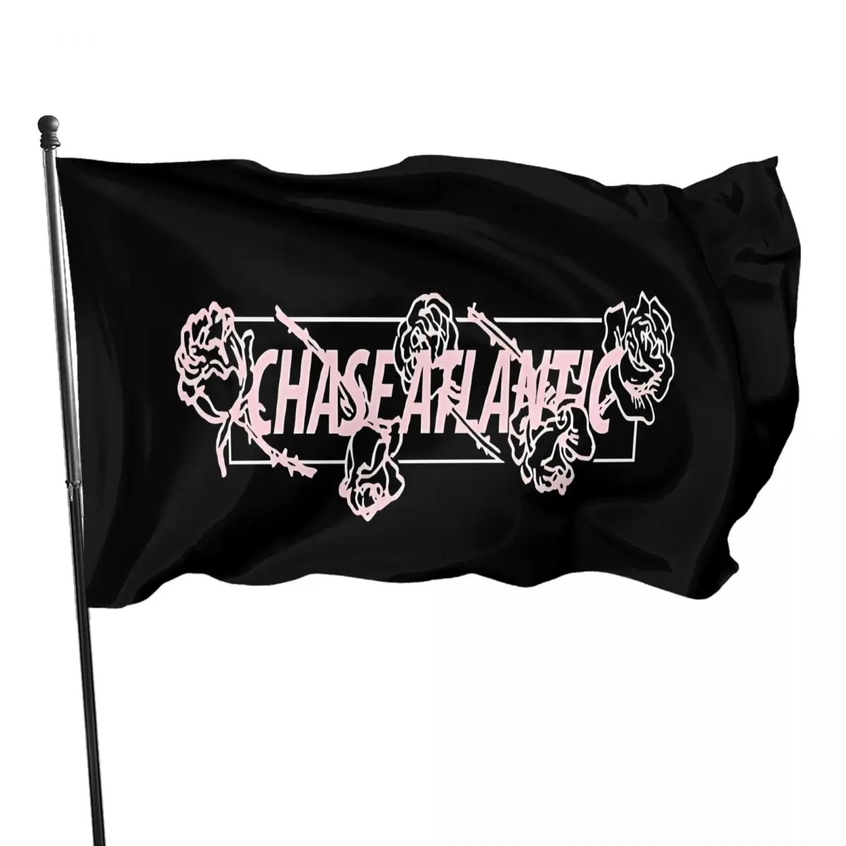 Chase Atlantic Album Outdoor Banner Funny Christmas Romance Outdoor Decoration Banner Sweet Cool Girl'S Heart Goth Rose Pink