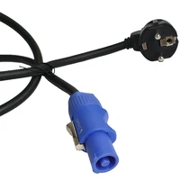European Schuko Power Extension Cable, 3x1.5mm² for Stage Lighting, LED Beam Lights & Audio Equipment 3