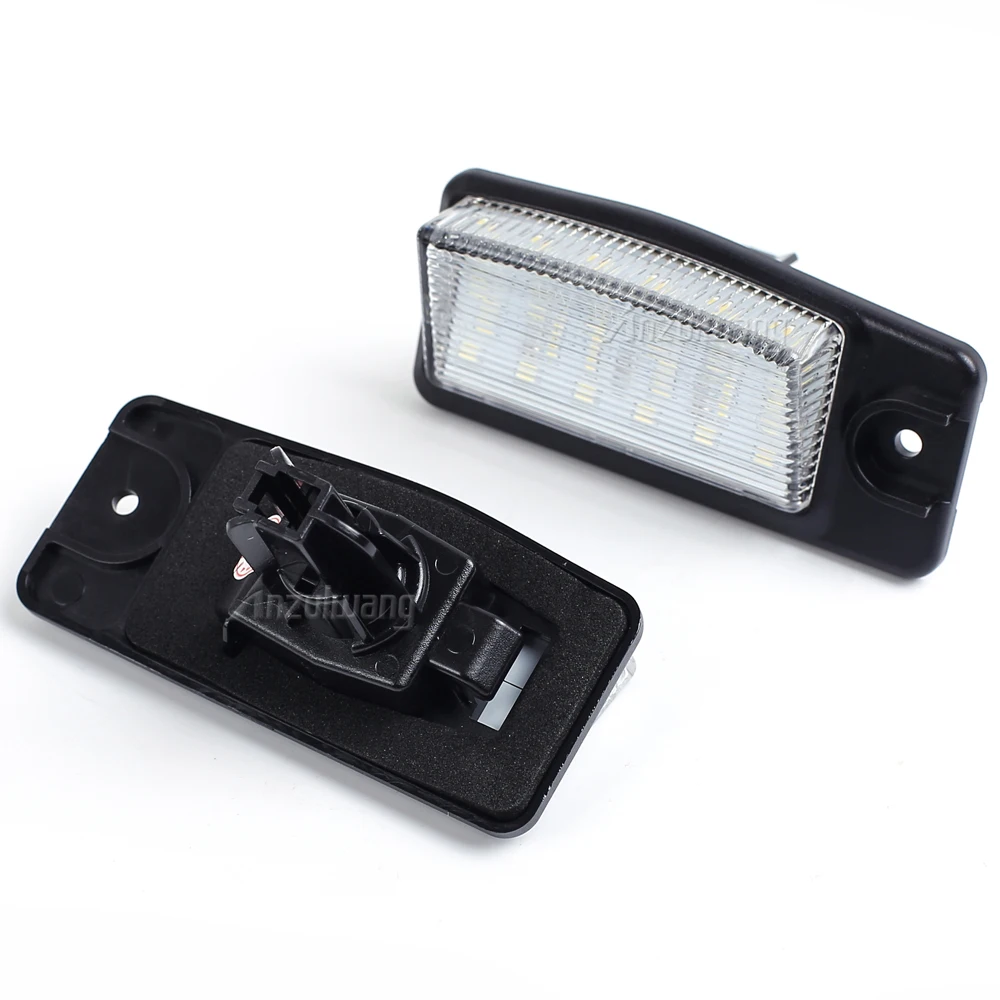 Pair Car LED License Plate Lights Number Plate Lamp For Nissan