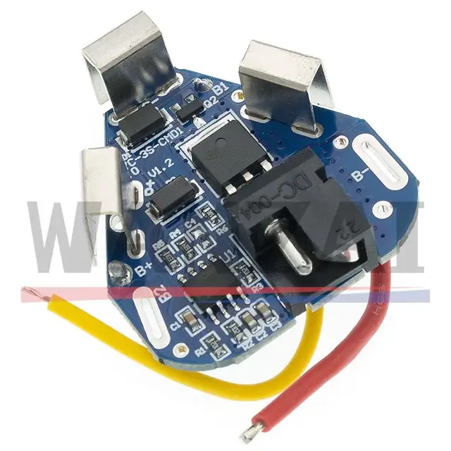 Scheda Protezione Batteria Litio 3S 11.1V 25A - PCB Per Celle 18650 Con Bilanciamento
