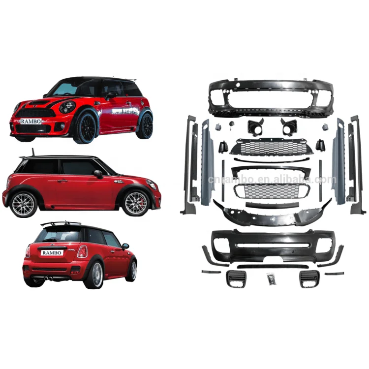 

MINI R56 R57 R58 JCW Body Kit MINI JCW Style Body Kit for mini cooper R56 2007-2013