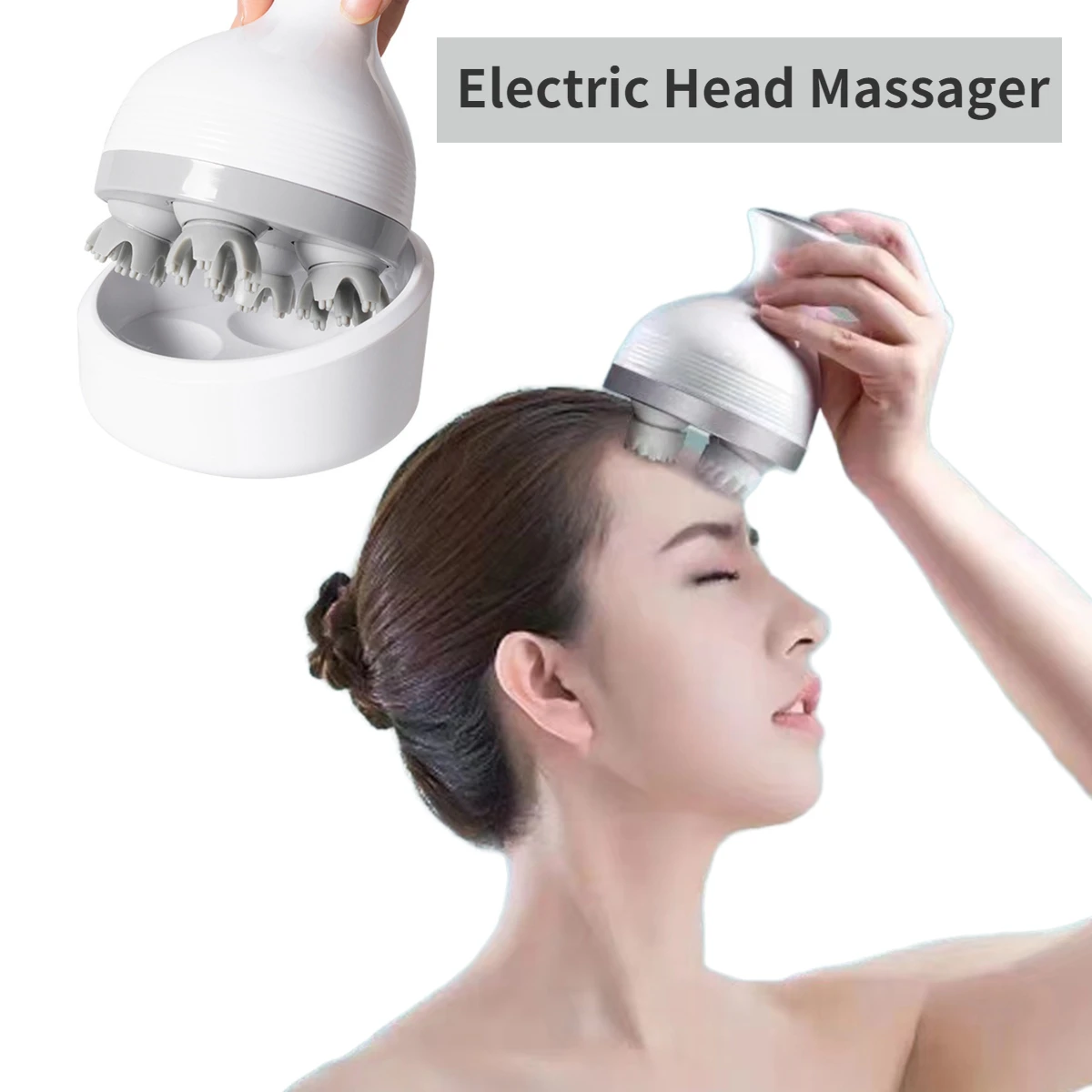 USBElectricHeadMassageCorpoScalpMassagerFerramentaMassagem
