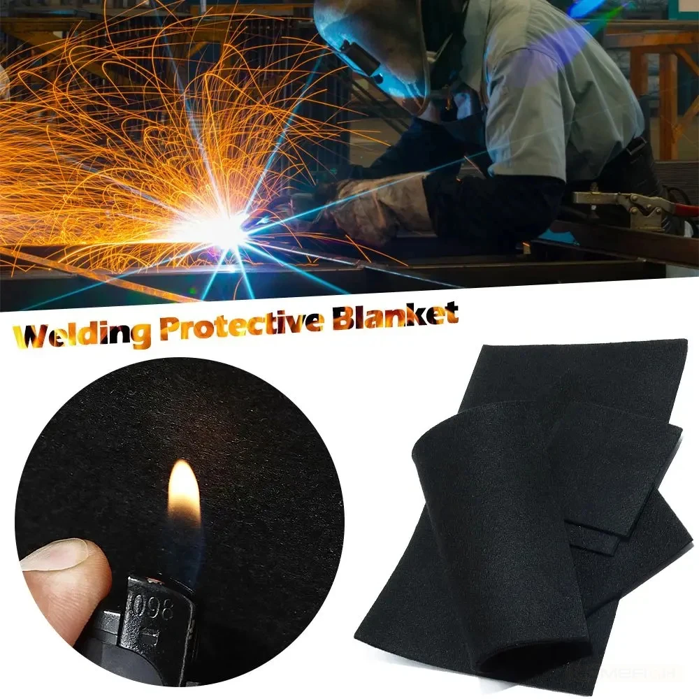 Fireproof Pad Welding Protective Blanket Insulation Pad Multiple Sizes