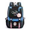 Hashibira Inosuke Cool Pattern Backpack New Fashion Street Anime Backpack High Quality USB Zipper Backpack Cool Backpacks 5