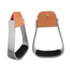 2 Pieces Horse Riding Stirrups Lightweight English Saddle Step Anti Skid Western 4