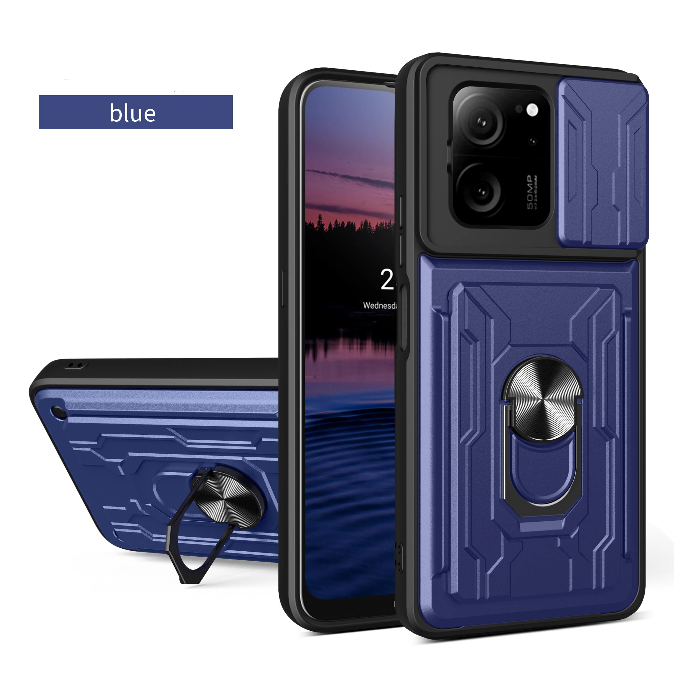 Per Xiaomi Redmi K60 Ultra Magnetic Stand Case Armor Hybrid Rotating Holder Cover Redmi K60 Cell Phone Fundas Per Redmi K60 Pro