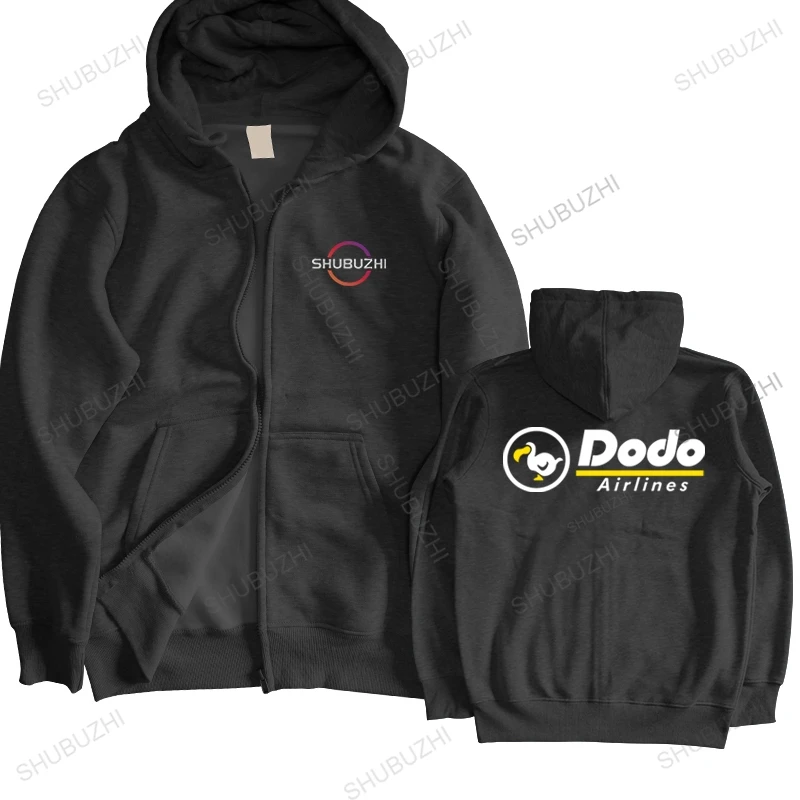

Hot sale Men zipper Tops autumn mens dodo airlines unisex casual male cotton long sleeve bigger size brand men autumn hoodie
