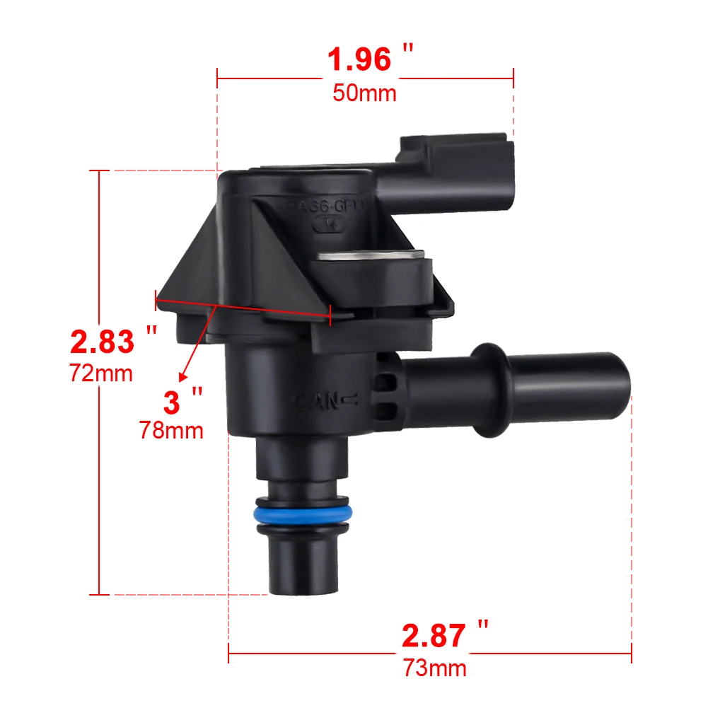 Merautop SJ Vapor Canister Purge Valve Solenoid 9U5Z-9C915-H For Ford Explorer, F150, F250, Edge, Mustang & More