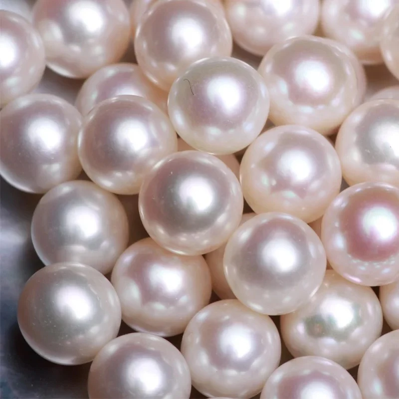 12-13mm Freshwater Pearls, Undrilled Pearls, Natural Pearls, No Hole, Real  Pearl Beads, Large Pearls, White Pearls, 50g 