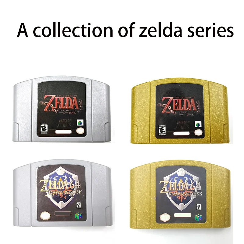 

Zelda Games A Collection of N64 Game Card Series American Version Japanese Cartoon Card Boutique Toys and Gifts